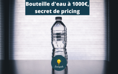 La bouteille d’eau à 1000€, le secret de pricing utilisé par les tops freelances